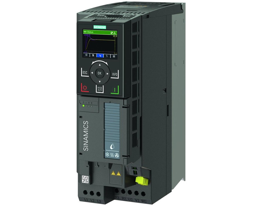 Firmware-update van Sinamics Intelligent Operator Panel IOP-2 introduceert nieuwe functies voor Sinamics G-reeks en Sinamics G120X